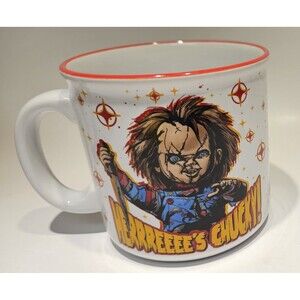 Horror Movie Child's Play Chucky Coffee Mug Halloween Jumbo 20 oz. Movies